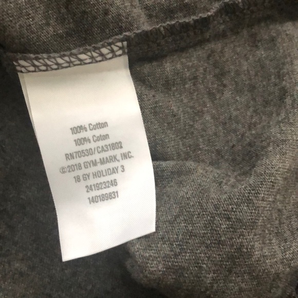 Gymboree 100% Cotton dark Gray girl’s T-shirt - Picture 6 of 6